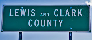 Lewis & Clark County Sign