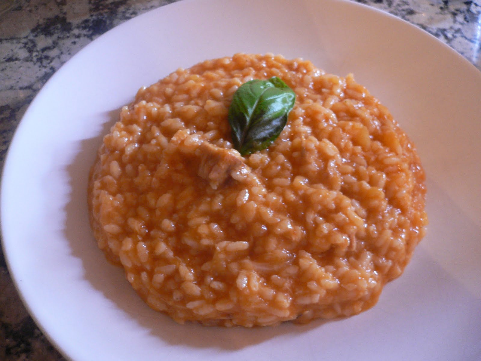 Mis pinitos de cocina Risotto de atun y sidra natural (Thermomix)