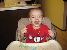 Miles eating his 1st Birthday cake 12/19/09