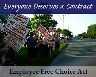 everyone deserves a contract - employee free choice act