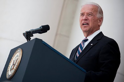 Biden looking angry and spaced out