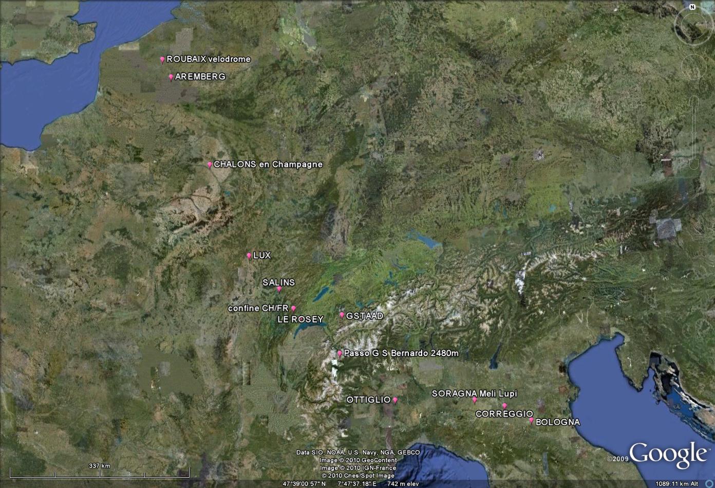 la route gps
