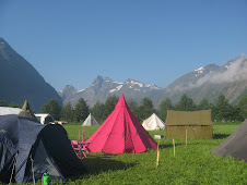 The pink tent...!