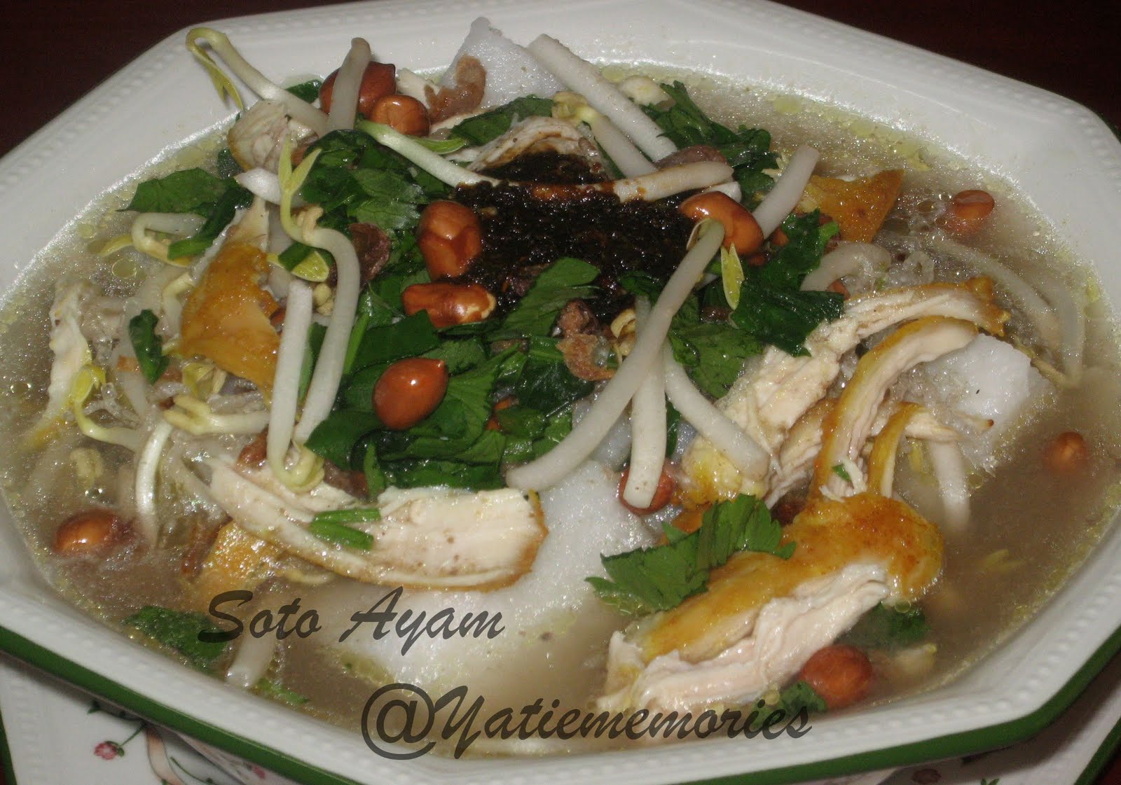 Resepi Soto Ayam Guna Rempah Kurma Copd Blog R