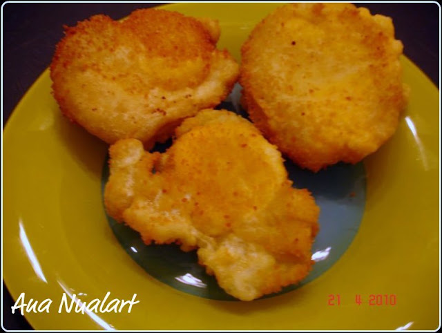  HUEVOS FRITOS EN TEMPURA 