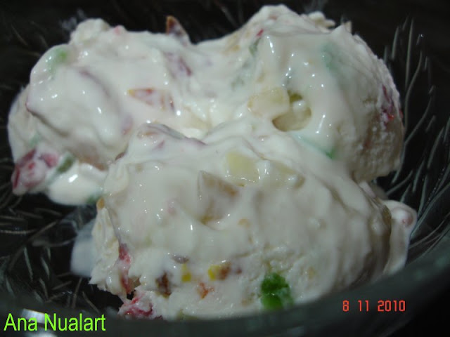  HELADO DE TUTTI FRUTTI Y PREMIO 