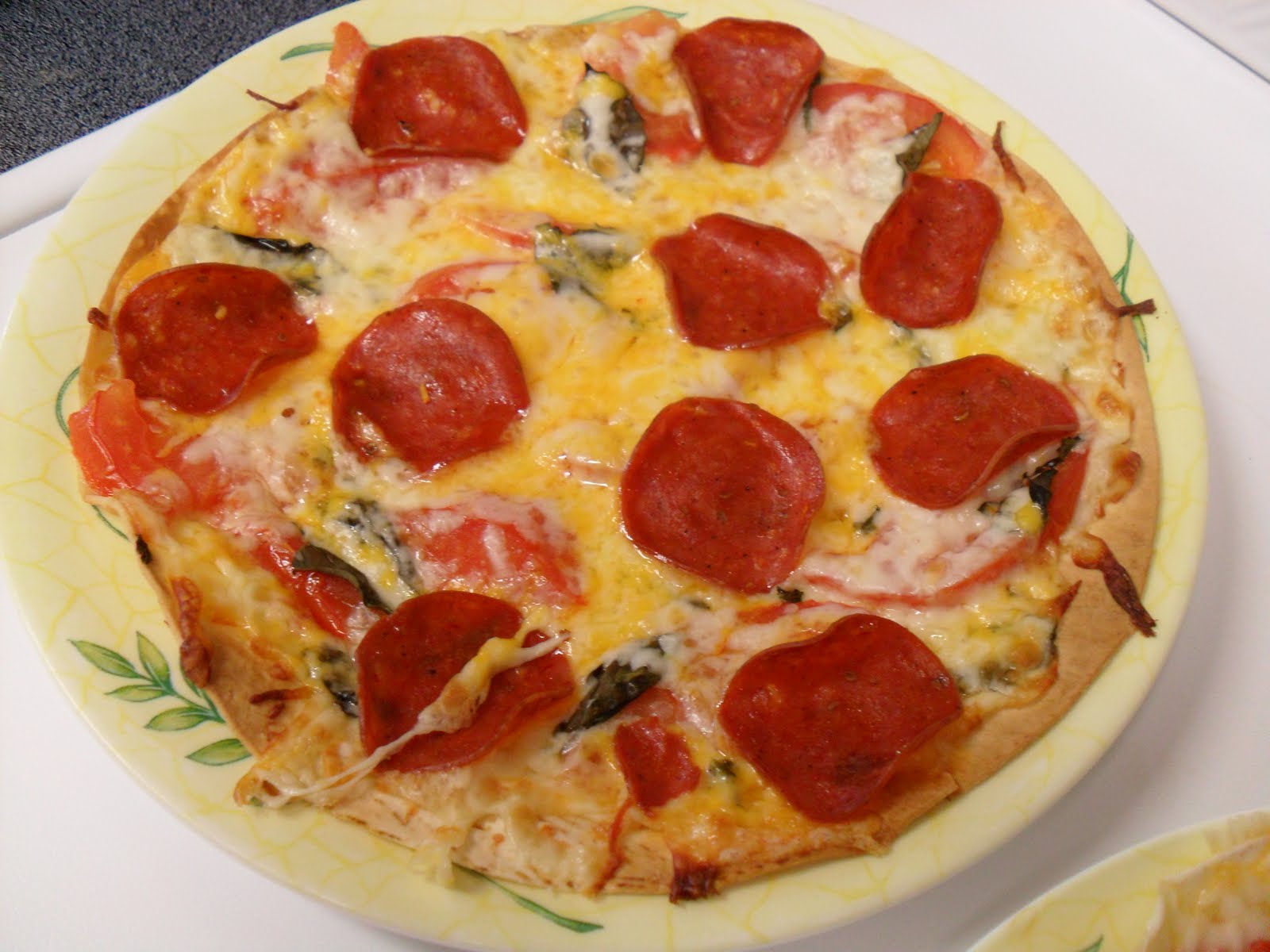 Cottage Creative Living by Egretta Wells: Tortilla Pizza