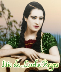 La página de la cantante mexicana Lucha Reyes