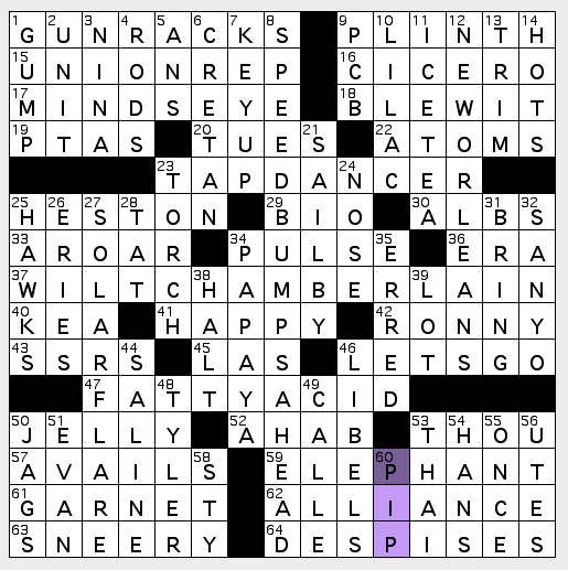 L.A. Crossword Confidential S A T U R D A Y September 25, 2010 Barry C