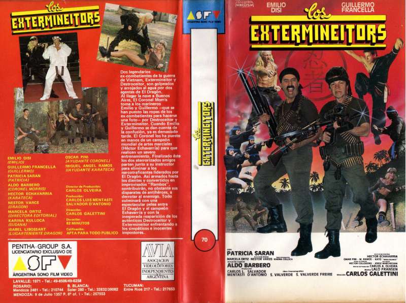 extermineitors vhs