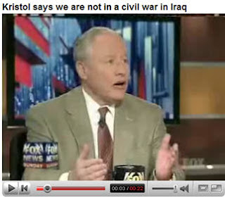 Neocon artist Bill Kristol: ‘We’re Not In A Civil War’ In Iraq