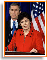 Linda Chavez- Bush Sec of Labor nominee
