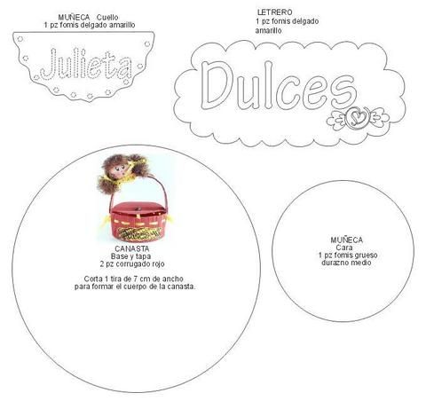 molde caixa de doces