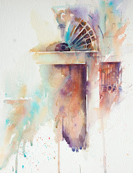 door doors watercolor watercolour haines jean opening watercolours venetian study