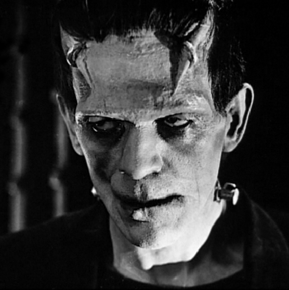 Frankenstein makeup test