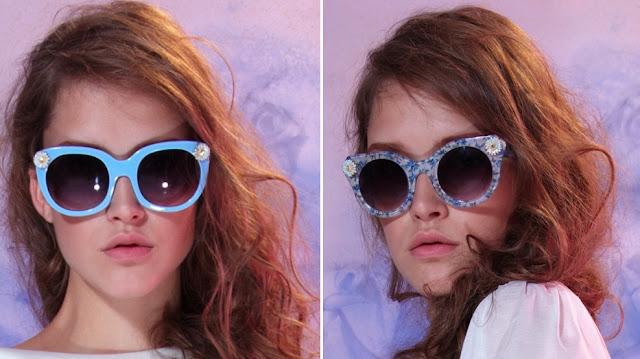 Sretsis Bubble Blue (left) and Floral Blue (right) Asphixy sunglasses 2010