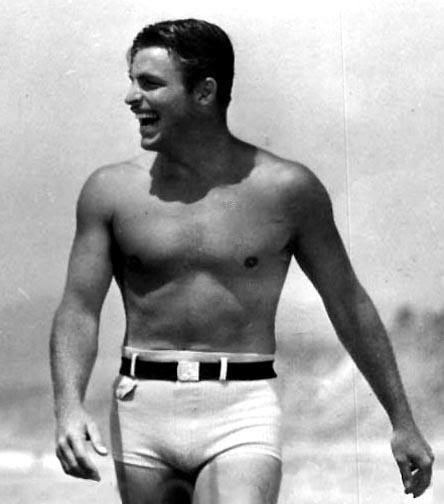 Clarence Linden Crabbe II (February 7, 1908 – April 23, 1983), known  professionally as Buster Crabbe, was an American two-time Olympic swimmer  and film and television actor. He is best known for