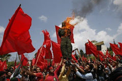 تظاهرات خلق فلسطین علیه قوای متجاوز صهیونیستی در غزه  اول ماه ماه مه