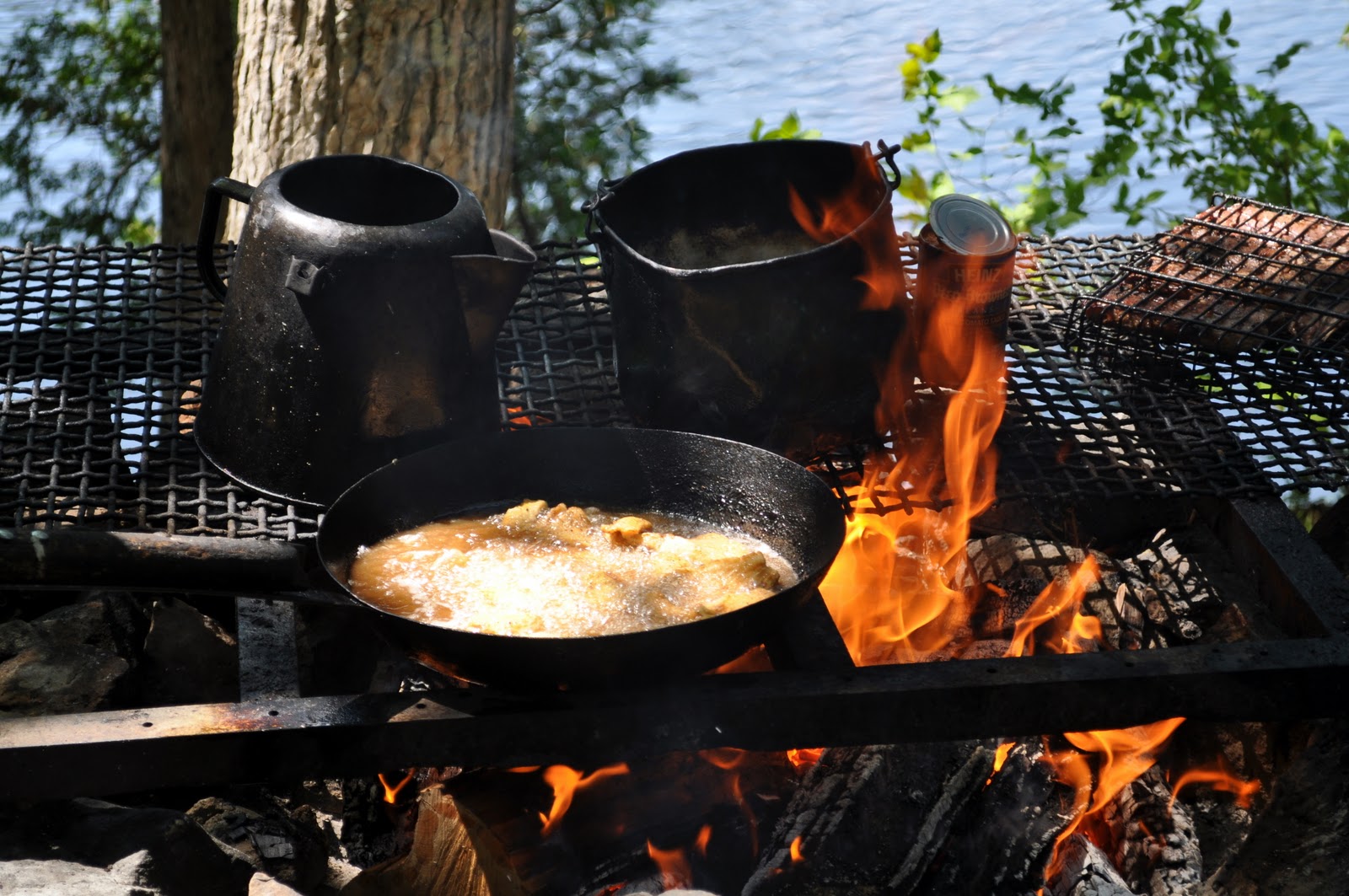 Fishing and Food at Lake Gananoque