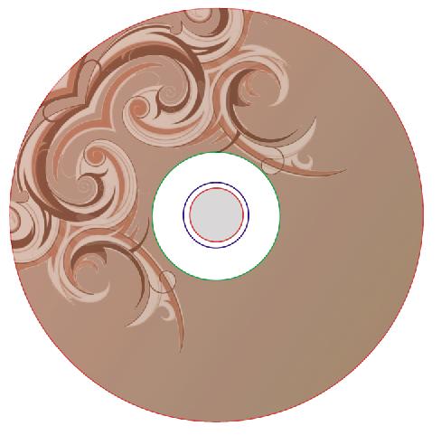 A2 media coursework: The cd template