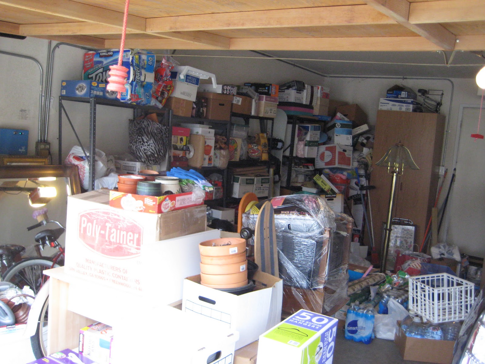 garage hoarders spots fix something tons swallowed spaces parking third spot been open