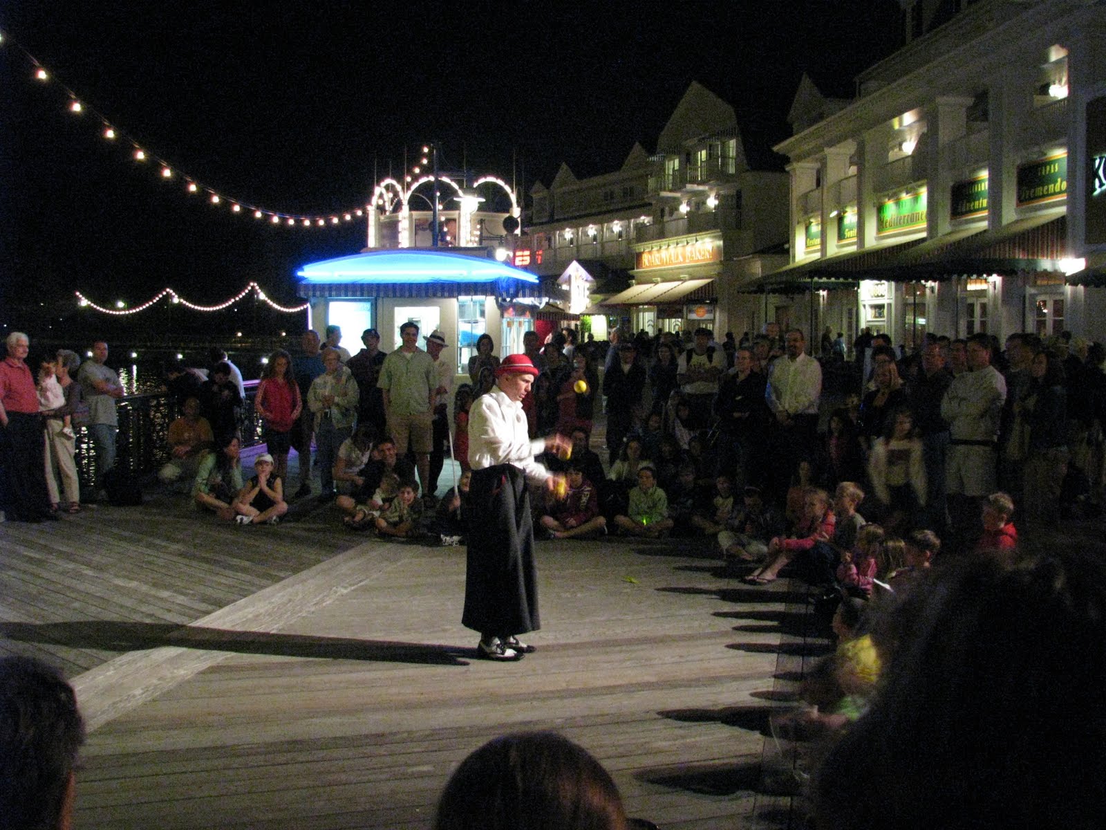 Jugglers Take The Stage At Disney's Boardwalk Disney World Blog