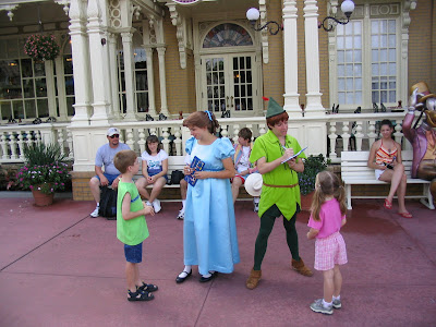 walt disney world characters. planned character greeting