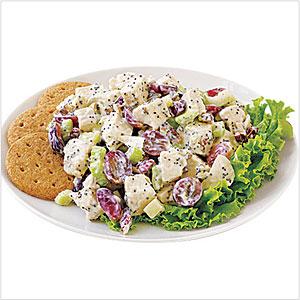 chicken salad grapes pecans recipe recipes myrecipes chopped celery cups cooked mustard mayo grape andrea fink styling steinberg ben sour