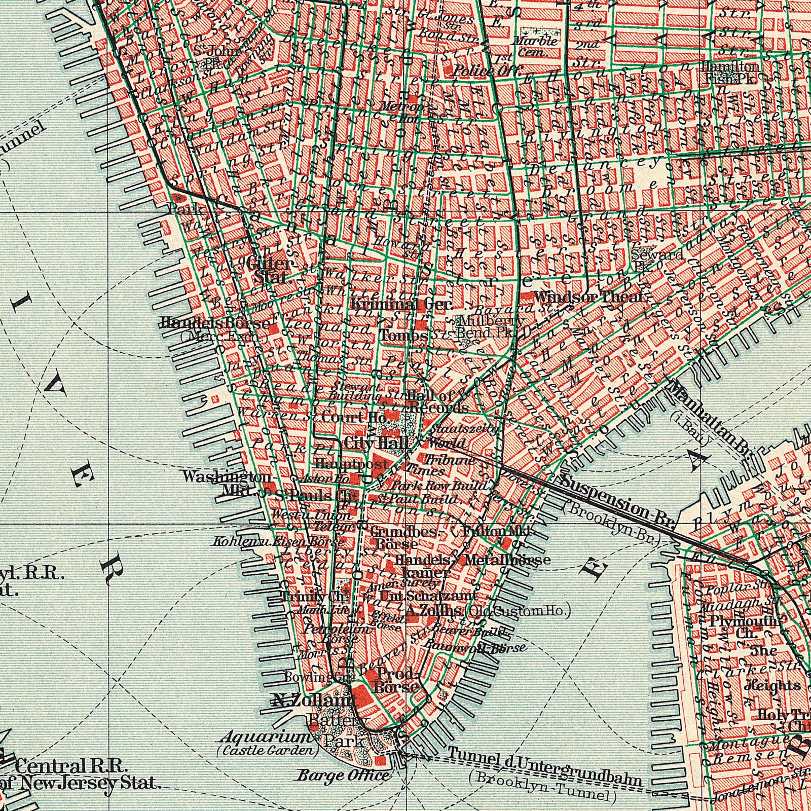1900 Map Of New York City Map - New York