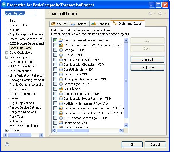 IBM MDM Composite Transactions