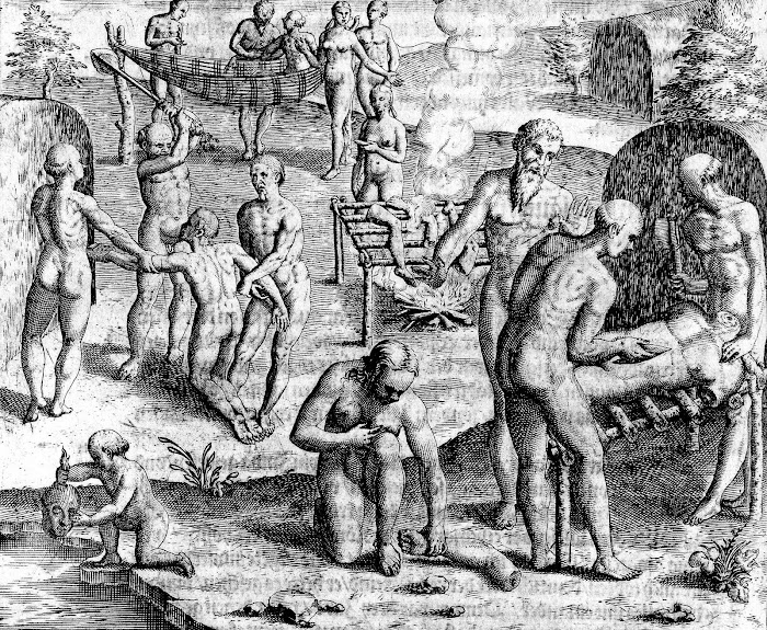 Massacre ritual dos inimigos, praticado pelos índios do Brasil