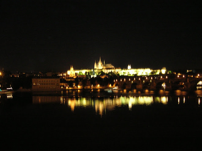 Praga desde el puente.