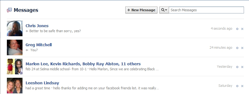 Messages email chat sms place designed give through just First Look: The New Facebook Messages ~ damondnollan.com