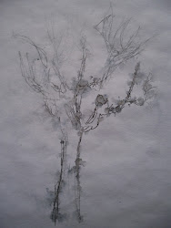 rain drawing drawings blank ink dry