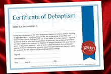 Certificado de "desbautizo"