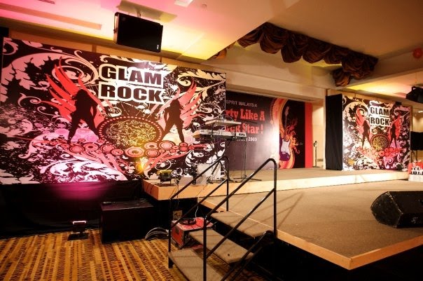 My Dairy - My Life - My Story: Glam Rock Party @ Esprit Annual Dinner 2009