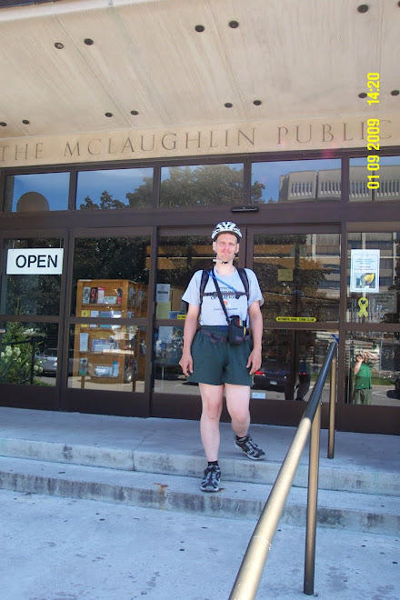 Me at the Oshawa McLaughlin Library