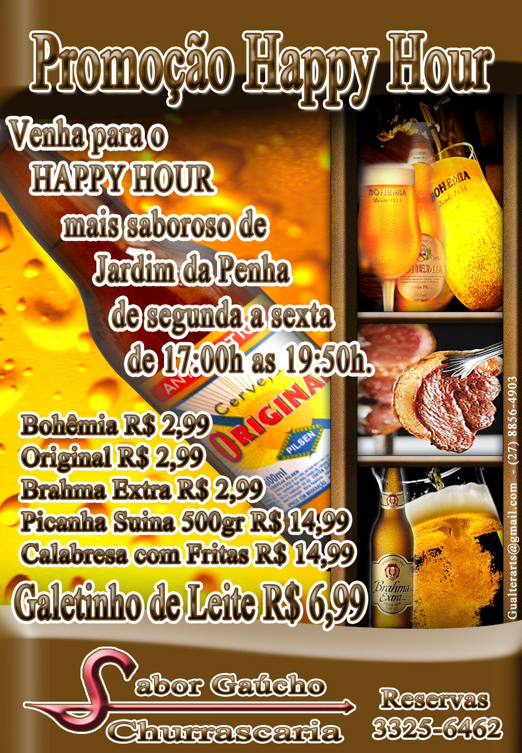 Imaginação Art´s Banner Promoção Sabor Gaúcho