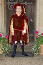 Peter as the page on the way to Camelot