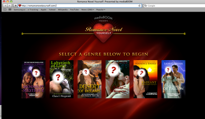 romance novel yourself