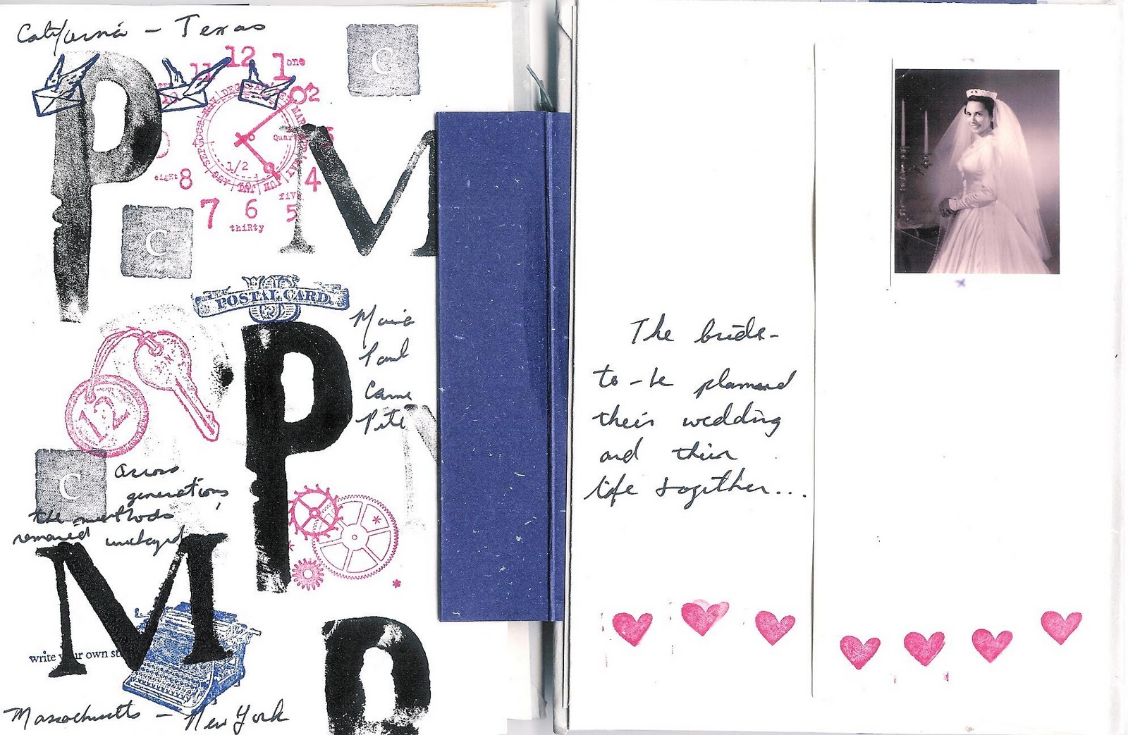 Gallo Organico Mail Art Journal Love Letters, Part 2