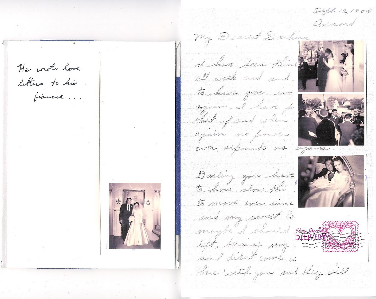 Gallo Organico Mail Art Journal Love Letters, Part 2