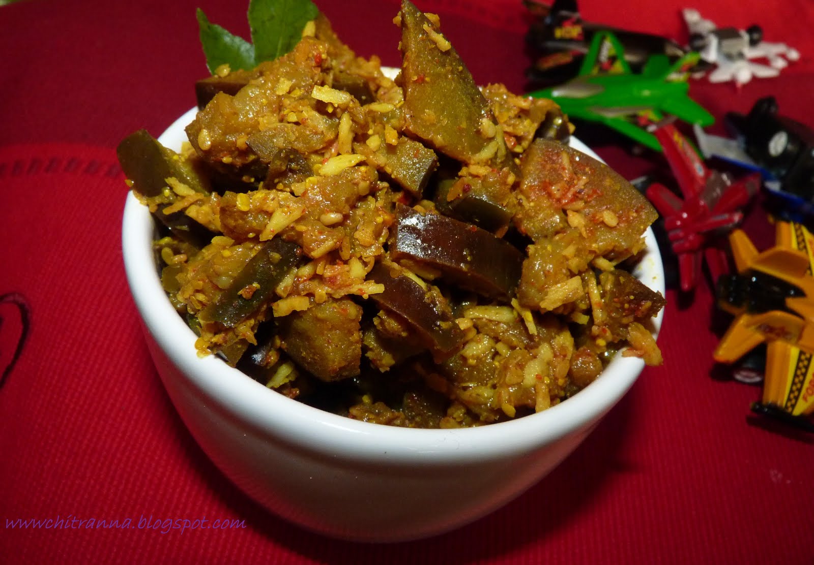 Chitranna Eggplant Dry curry