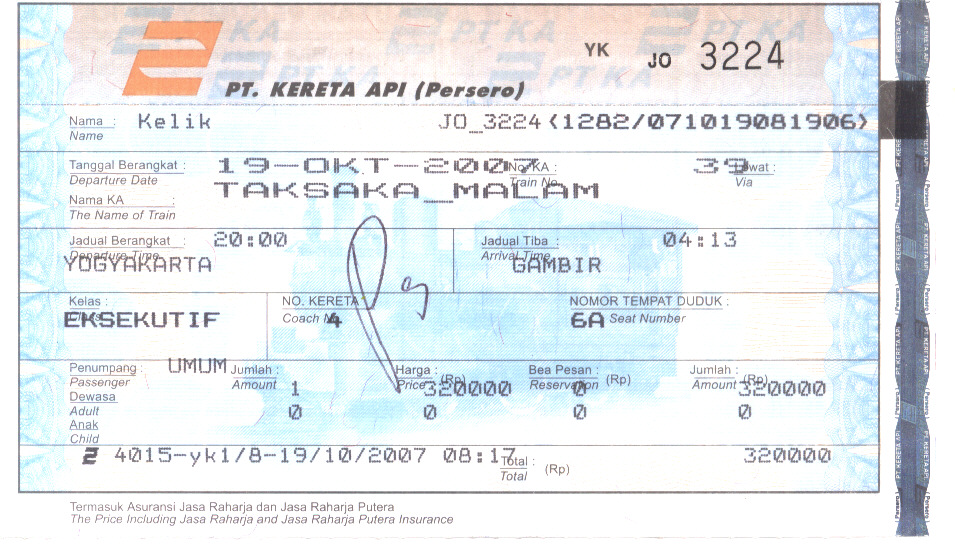 Penjualan Tiket Kereta Api Bebas Calo - Rhydoo