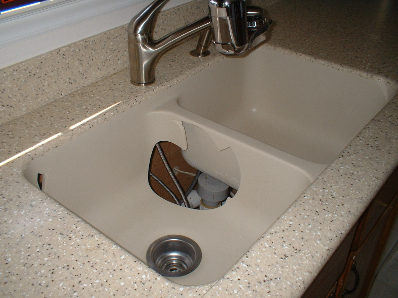 The Solid Surface Countertop Repair Blog Retrofit Hi Macs Sink