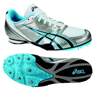 TRACK AND FIELD SPIKE SHOES: Asics Rocket Girl 3 MD