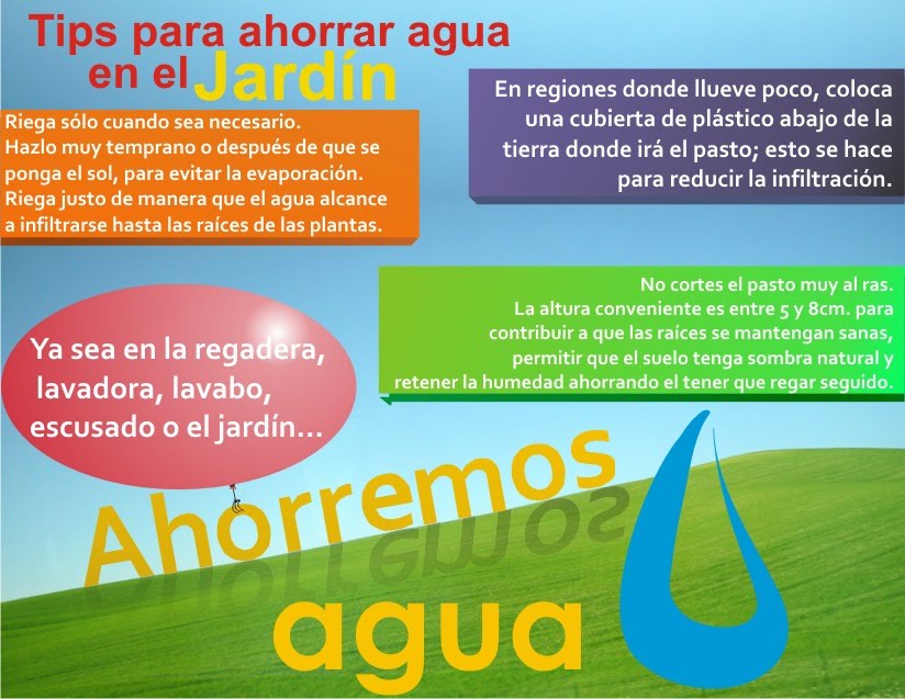 SCANNIA: Tips para ahorro de agua en el riego