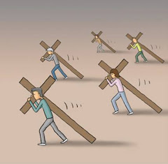 Deus dá o peso da cruz na medida certa para nosso aprendizado.
