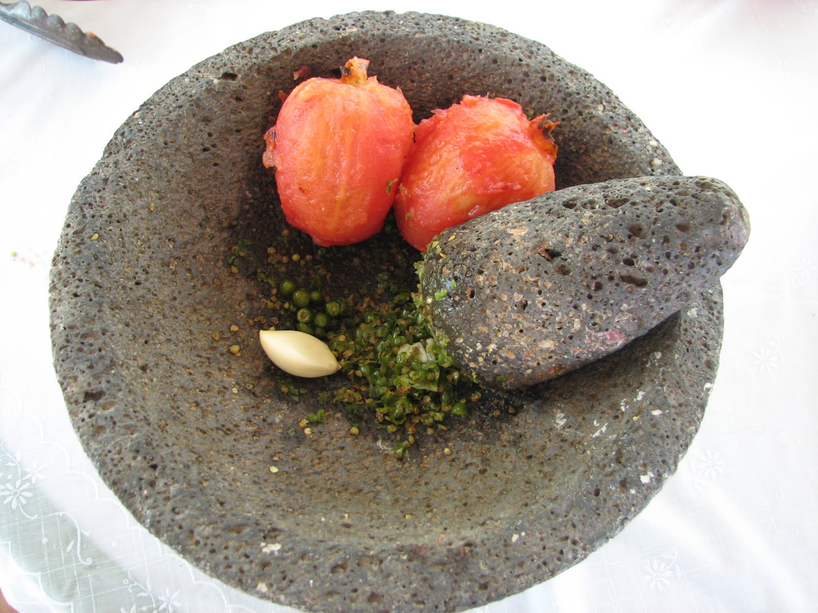 El Fogón de Leña Salsa de chile del monte (piquín).