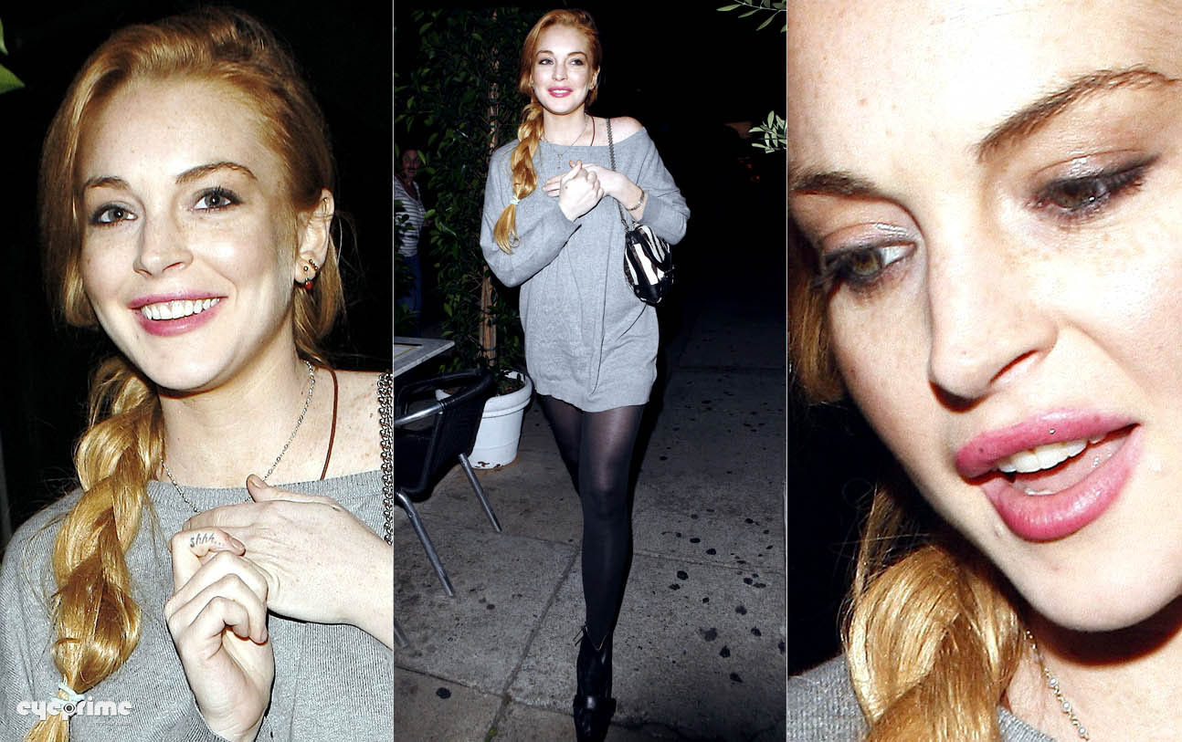 Lindsay Lohan Gets Dinner at Izaka-Ya - Charming World